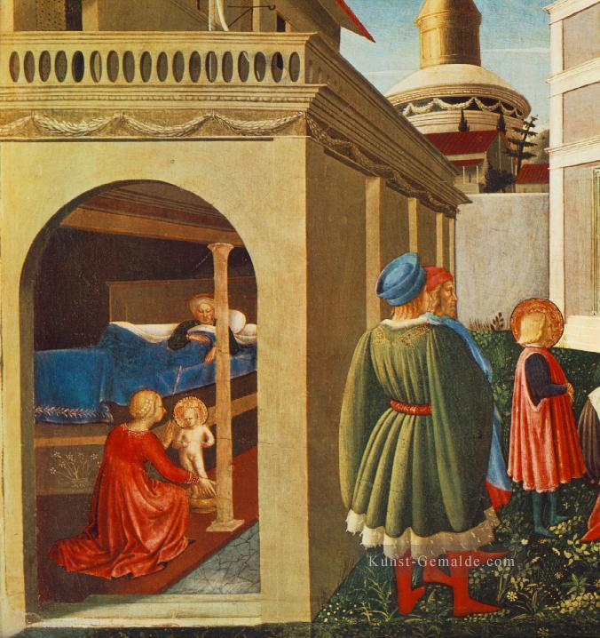 Story Of St Nicholas Geburt von St Nikolaus Renaissance Fra Angelico Ölgemälde